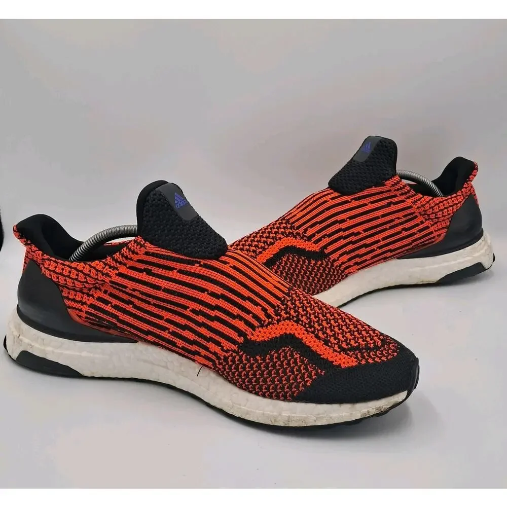 Size 10.5 - adidas UltraBoost 5.0 DNA Laceless Solar Red Black - GX8965